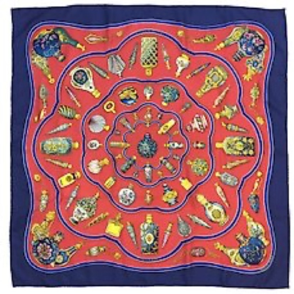 Hermès Qu`importe le flacon silk scarf - Picture 9 of 10